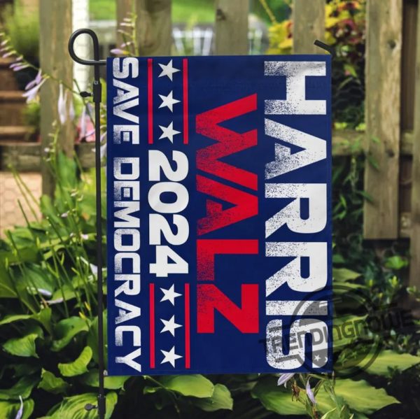 Harris Walz Flag Kamala Harris Flag Save Democracy Let The Future Begin Flag Vice President Flag Harris 2024 Democrat Flag trendingnowe 1