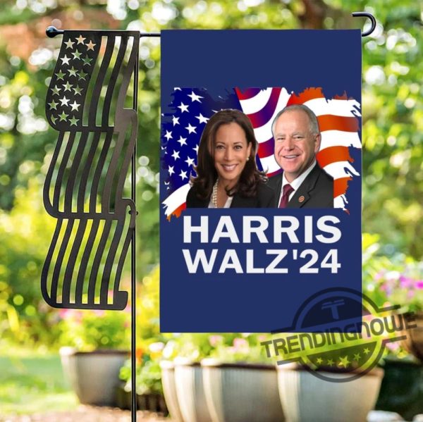 Harris Walz 2024 Garden Flag Harris Walz Garden Flag Kamala Harris Garden Flag Democrat Garden Flags Political Yard Flag Election 2024 trendingnowe 1