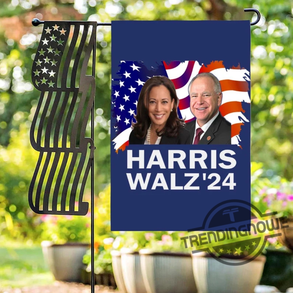 Harris Walz 2024 Garden Flag Harris Walz Garden Flag Kamala Harris Garden Flag Democrat Garden Flags Political Yard Flag Election 2024