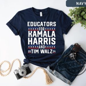 Educators For Harris Walz 2024 Shirt Harris 2024 Shirt Madam Kamala Shirt Democratic Party Voting Shirt trendingnowe 2