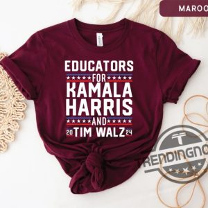 Educators For Harris Walz 2024 Shirt Harris 2024 Shirt Madam Kamala Shirt Democratic Party Voting Shirt trendingnowe 3