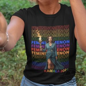 Femininomenon Kamala Rainbow Shirt Kamala Shirt Femininomenon Shirt Feminist Shirt Kamala Shirts For Women trendingnowe 2