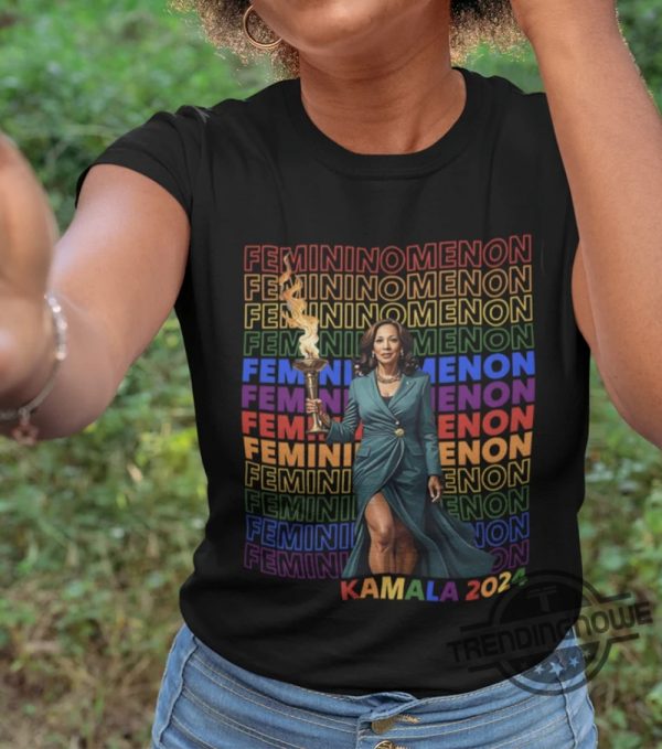 Femininomenon Kamala Rainbow Shirt Kamala Shirt Femininomenon Shirt Feminist Shirt Kamala Shirts For Women trendingnowe 2