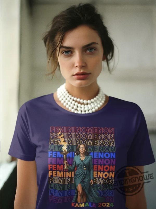 Femininomenon Kamala Rainbow Shirt Kamala Shirt Femininomenon Shirt Feminist Shirt Kamala Shirts For Women trendingnowe 3