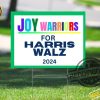 Joy Warriors For Harris Walz Yard Sign Tim Walz Yard Sign Mind Your Own Damn Business Yard Sign Tim Walz Sign Kamala Harris Sign trendingnowe 1