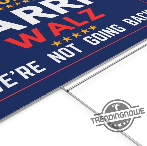 Harris Walz Yard Sign 2024 Kamala Harris For President 2024 Sign Democrat Lawn Sign Harris Walz 2024 Yard Sign trendingnowe 3