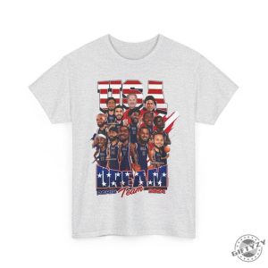 Usa Olympic Basketball Dream Team 2024 Shirt Usa Olympic Basketball Team 2024 Championship American Team Shirt giftyzy 3