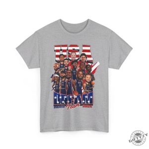 Usa Olympic Basketball Dream Team 2024 Shirt Usa Olympic Basketball Team 2024 Championship American Team Shirt giftyzy 5