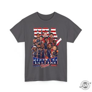 Usa Olympic Basketball Dream Team 2024 Shirt Usa Olympic Basketball Team 2024 Championship American Team Shirt giftyzy 7