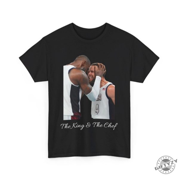 Usa Olympic Basketball Team 2024 Championship American Team The King And The Chef Shirt giftyzy 1