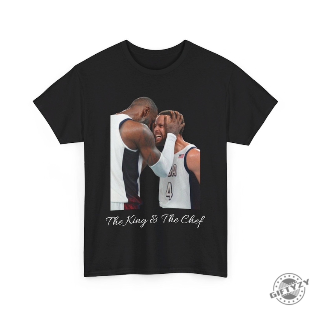 Usa Olympic Basketball Team 2024 Championship American Team The King And The Chef Shirt