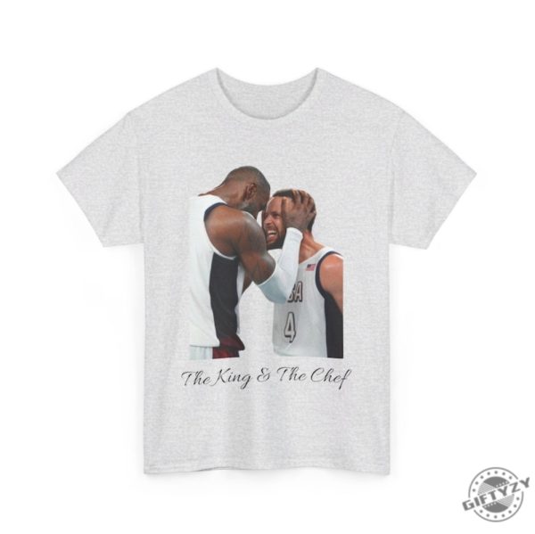 Usa Olympic Basketball Team 2024 Championship American Team The King And The Chef Shirt giftyzy 3