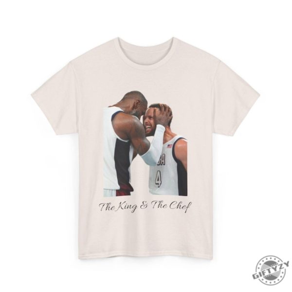 Usa Olympic Basketball Team 2024 Championship American Team The King And The Chef Shirt giftyzy 4