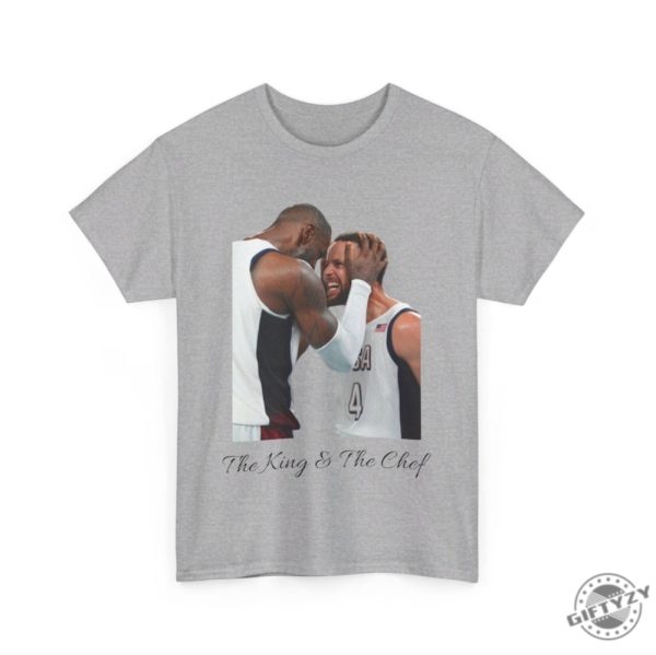 Usa Olympic Basketball Team 2024 Championship American Team The King And The Chef Shirt giftyzy 5