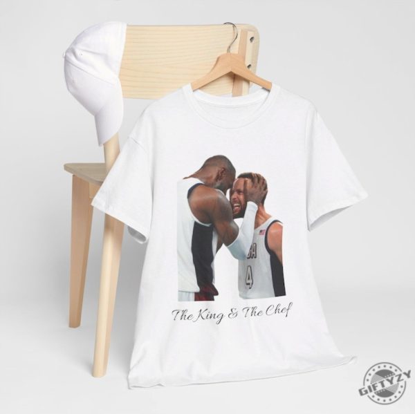 Usa Olympic Basketball Team 2024 Championship American Team The King And The Chef Shirt giftyzy 8