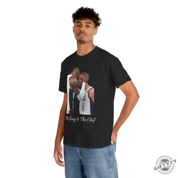 Usa Olympic Basketball Team 2024 Championship American Team The King And The Chef Shirt giftyzy 9