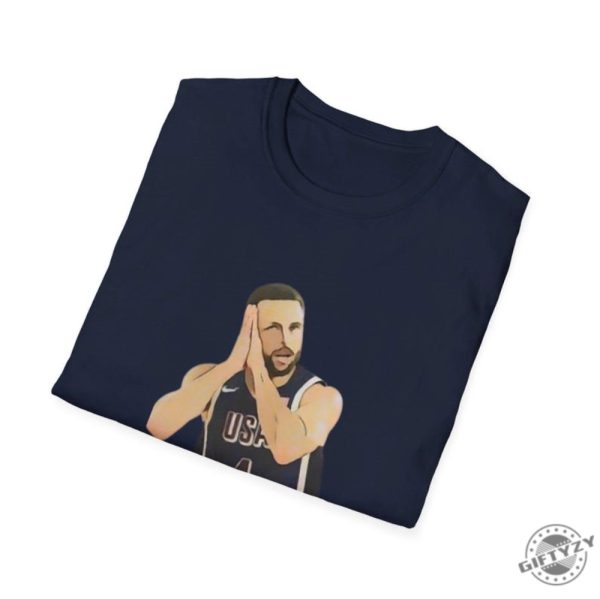 Night Night Steph Curry Iconic Olympic Basketball Final 3Pointer For Team Usa Shirt giftyzy 3