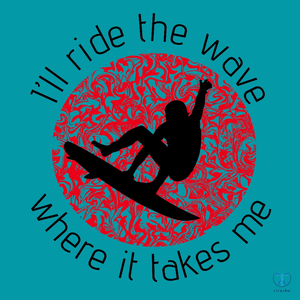 Ill Ride The Wave Where It Takes Me Novelty Shirt Pearl Jam T Shirt