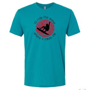 Ill Ride The Wave Where It Takes Me Novelty Shirt Pearl Jam T Shirt revetee 2