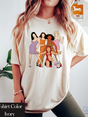 Vintage Spice Girls Tshirt 90S Nostalgia Gifts For Teenage Girls 90S Band Shirt Spice Girls T Shirt revetee 5