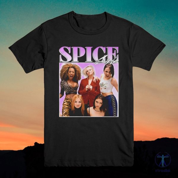 Spice Girls T Shirt Vintage 90S Tee Classic T Shirt Spice Girls T Shirt revetee 2