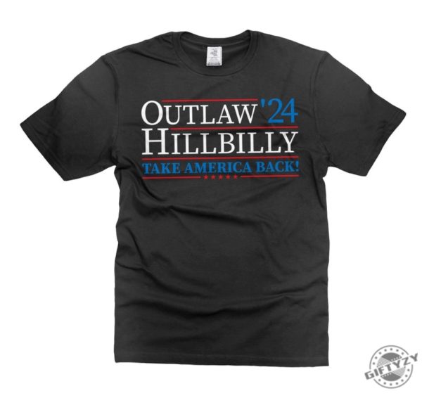 Mens Trump 2024 Outlaw Hillbilly Tshirt Funny Trump Felon Djt Tee Shirt Trump For President Usa Elections Shirt giftyzy 1