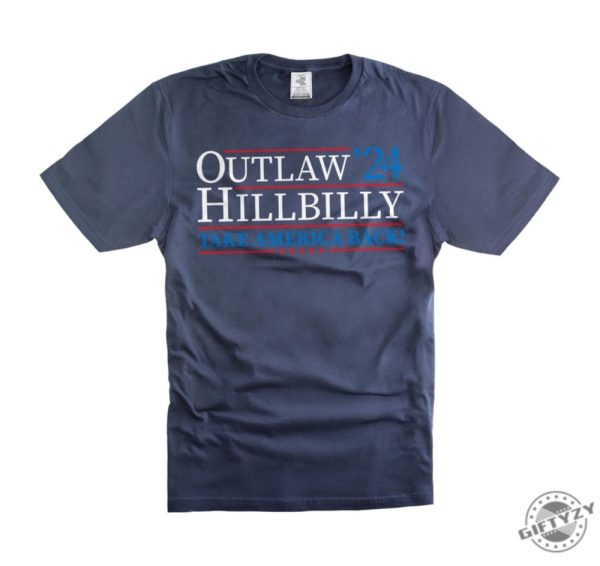 Mens Trump 2024 Outlaw Hillbilly Tshirt Funny Trump Felon Djt Tee Shirt Trump For President Usa Elections Shirt giftyzy 2