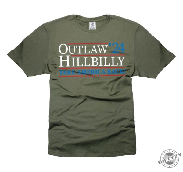 Mens Trump 2024 Outlaw Hillbilly Tshirt Funny Trump Felon Djt Tee Shirt Trump For President Usa Elections Shirt giftyzy 6