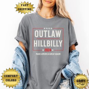 Outlaw Hillbilly 24 Shirt Trump Vance 2024 Election Sweatshirt Trump Tshirt Trump 2024 Election Hoodie Vance Vp Shirt giftyzy 7