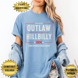 Outlaw Hillbilly 24 Shirt Trump Vance 2024 Election Sweatshirt Trump Tshirt Trump 2024 Election Hoodie Vance Vp Shirt giftyzy 8