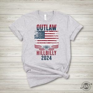 Outlaw And Hillbilly Shirt Donald Trump Jd Vance Sweatshirt Trump For 2024 Tshirt Trump For The People Hoodie Republican Shirt Christmas Tee Holiday Gift giftyzy 5