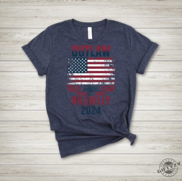 Outlaw And Hillbilly Shirt Donald Trump Jd Vance Sweatshirt Trump For 2024 Tshirt Trump For The People Hoodie Republican Shirt Christmas Tee Holiday Gift giftyzy 6