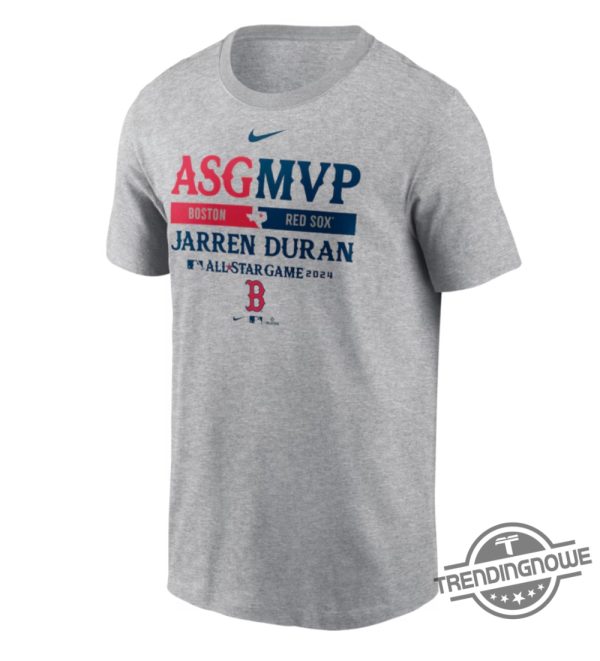 Jarren Duran Shirt Red Sox Jarren Duran Nike 2024 Mlb All Star Game Mvp T Shirt Jarren Duran Anti Gay trendingnowe 1