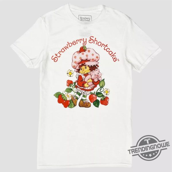 Strawberry Shortcake Shirt Strawberry Shortcake Short Sleeve Graphic T Shirt Sweatshirt Hoodie trendingnowe 1