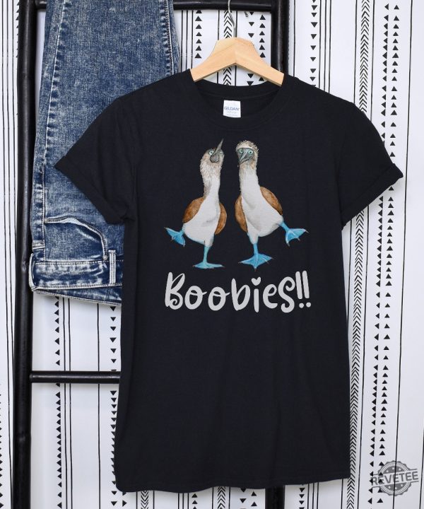 I Love Boobies Shirt Funny Booby Bird Shirt I Love Boobies Shirt revetee 1