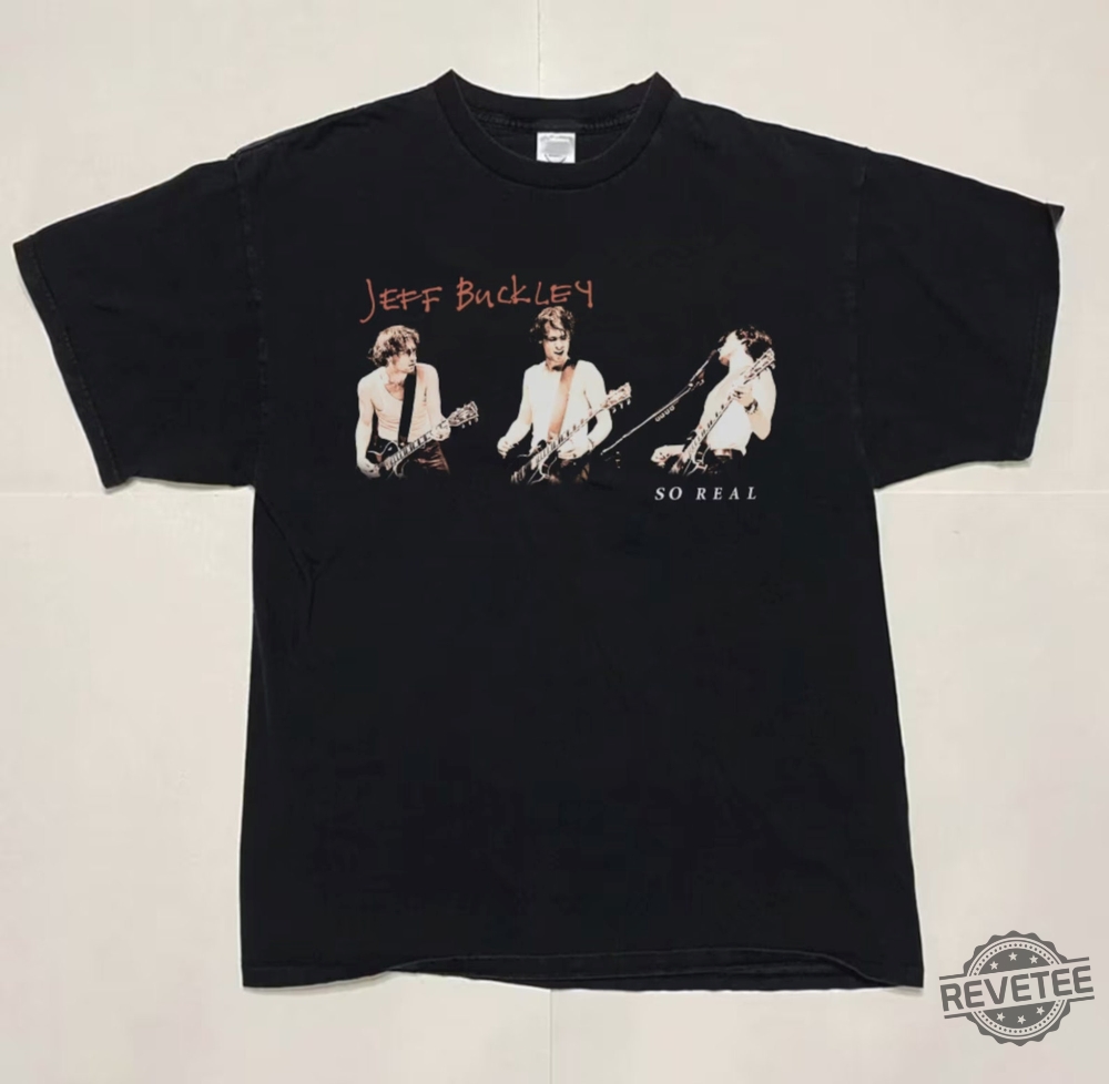 1994 Jeff Buckley So Real Shirt 90S Jeff Buckley Concert Jeff Buckley Shirt