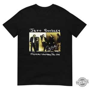 Jeff Buckley Mystery White Boy Tour 1995 Music Tour Unisex Shirt Jeff Buckley Shirt revetee 3