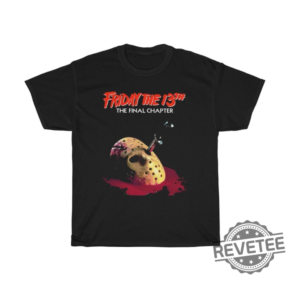 Friday The 13Th Horror Movie Black T Shirt Friday The 13Th Shirt