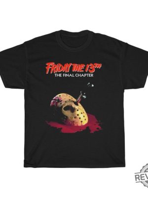 Friday The 13Th Horror Movie Black T Shirt Friday The 13Th Shirt revetee 2