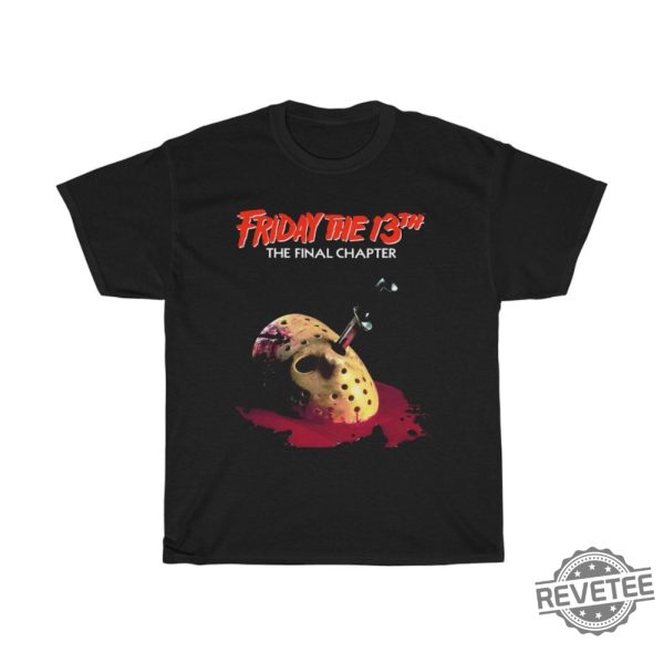 Friday The 13Th Horror Movie Black T Shirt Friday The 13Th Shirt revetee 2