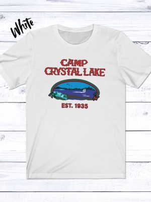 Camp Crystal Lake T Shirt Friday The 13Th Jason Voorhees Horror Movie Shirts Friday The 13Th Shirt revetee 4