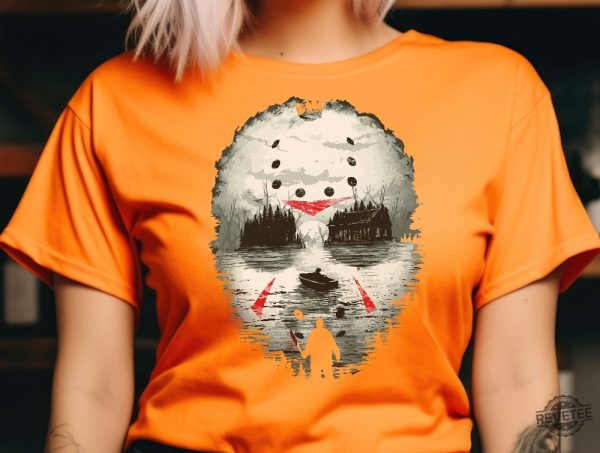 Friday The 13Th T Shirt Horror Movie Character Horror Halloween Sublimation Tee Friday The 13Th Shirt revetee 1