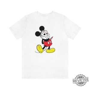 Mickey Mouse Friday The 13Th Shirt Disney Halloween T Shirt Not So Scary Halloween Tee Friday The 13Th Shirt revetee 2