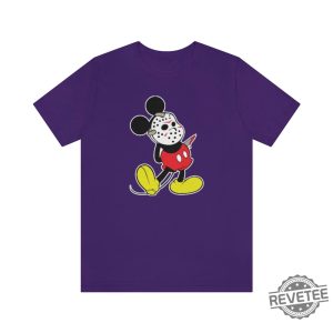 Mickey Mouse Friday The 13Th Shirt Disney Halloween T Shirt Not So Scary Halloween Tee Friday The 13Th Shirt revetee 5