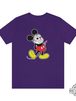 Mickey Mouse Friday The 13Th Shirt Disney Halloween T Shirt Not So Scary Halloween Tee Friday The 13Th Shirt revetee 5