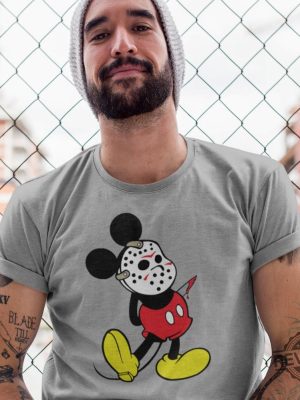 Mickey Mouse Friday The 13Th Shirt Disney Halloween T Shirt Not So Scary Halloween Tee Friday The 13Th Shirt revetee 6