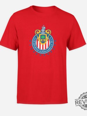 New Chivas De Guadalajara Soccer T Shirt Liga Mx C.D. Guadalajara Shirt C.D. Guadalajara T Shirt revetee 2