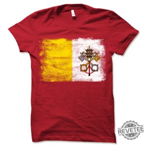 Vatican City Flag Shirt Vatican City Flag T Shirt Gift Vatican City Shirt revetee 4