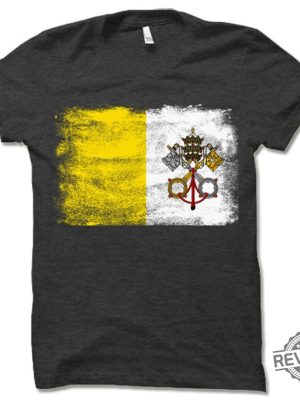 Vatican City Flag Shirt Vatican City Flag T Shirt Gift Vatican City Shirt revetee 5