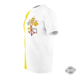 Vatican City Flag Tee Shirt Vatican City Shirt revetee 3